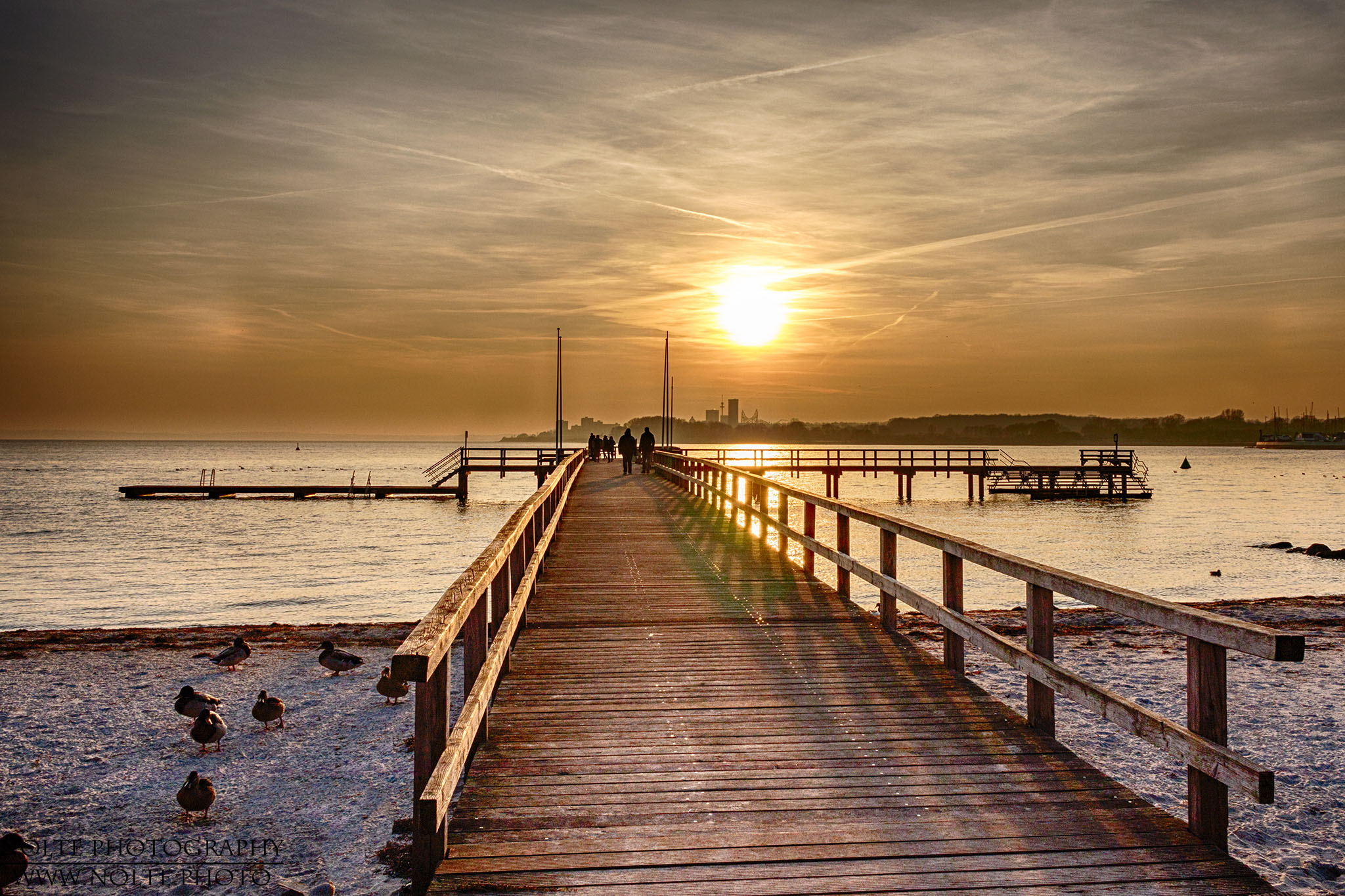 Sonnenuntergang in Pelzerhaken